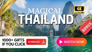 Wonders of Thailand - Most Amazing Places in Thailand - Thailand Travel Guide - Travel Video 4K