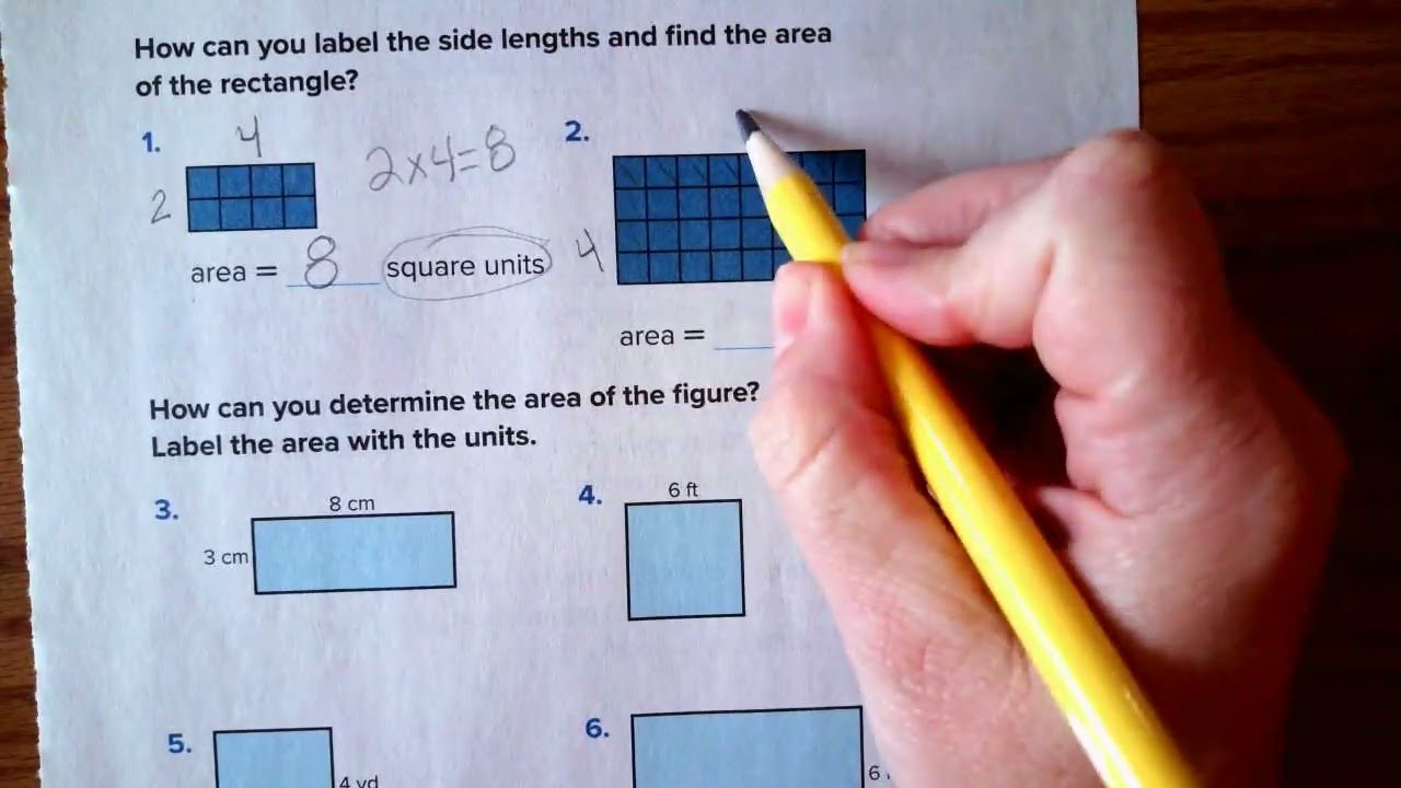 Lesson 6 3 Use Multiplication to Determine Area