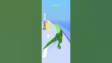 dino evolution run epic Android and iOS gameplay level 205.