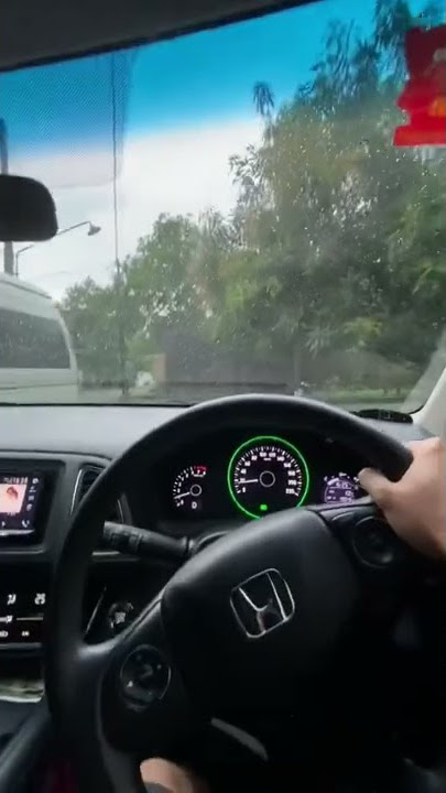 Honda HR-V/Vezel POV Rainy Drive (no music) [Story IG/Status WA] #shorts