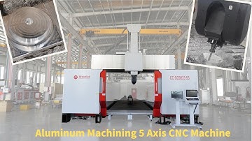 Aluminum Alloy Mold Machining - 5 Axis CNC Machine for Light Metal Pattern Composite Resin Mould
