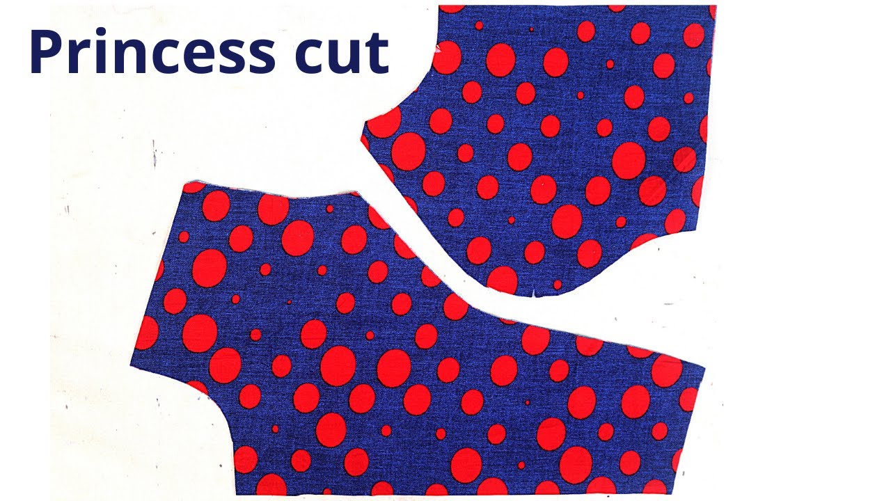 princess cut blouse front neck designs