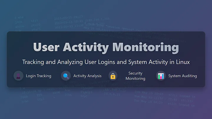 Linux User Activity Monitoring: Track Logins & System Security!