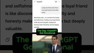 I Made ChatGPT Question Humanity 💔 What is the hardest thing to find in this world? Comments!