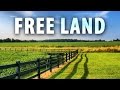 How To Claim FREE LAND In America!