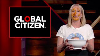Chelsea Handler calls on Italian Prime Minister Renzi to end hunger