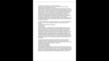 CEN Exam 1 Questions And Answers