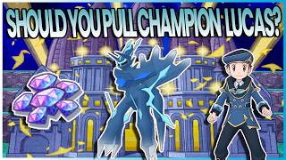 Is Champion Lucas worth Scouting for? ¦ Pokémon Masters EX Sync Pair Discussion