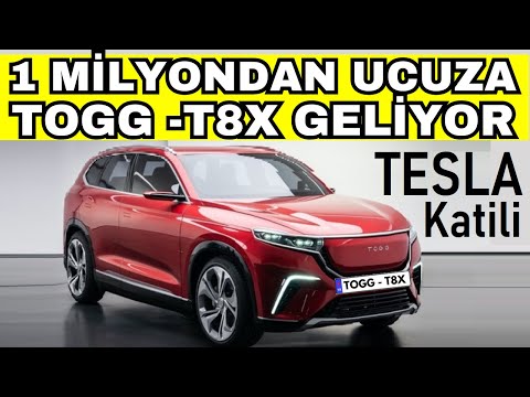 1 Milyondan Ucuz TOGG-T8X Geliyor ! Tesla Avcısı Yeni Model Togg