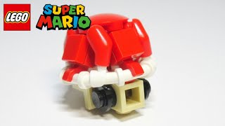 Lego Super Mario Red Shell Tutorial (MOC)