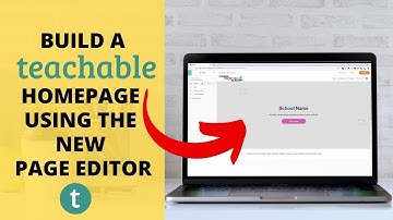 Create a Teachable School Homepage, Step by Step Tutorial