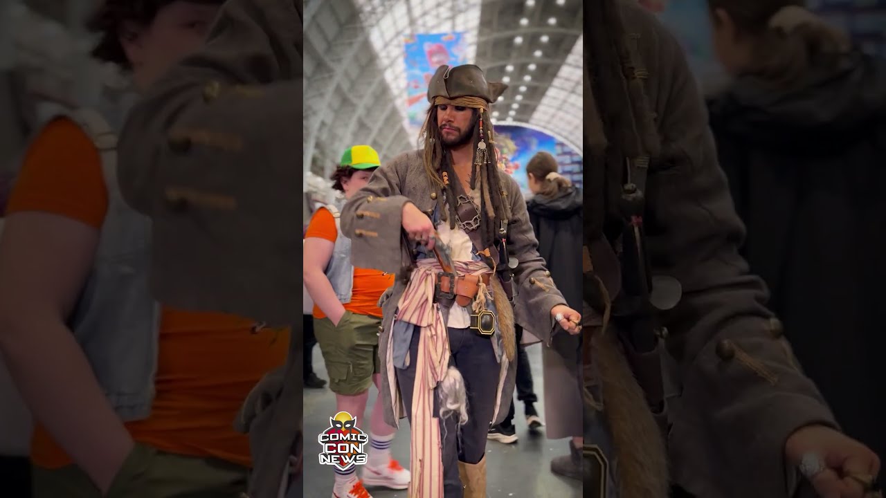 Pirates Of The Caribbean Captain Jack Sparrow cosplay 