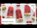 School&#39;s Out: How to Make Watermelon Popsicles