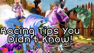 Crazy Racing Tips You Probably Didn't Know! (or maybe did) || Horse Riding Tales screenshot 5