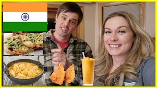 Americans Try Indian Food From Indian Restaurant