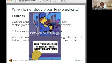 Zachary Neal: Extracting Backbones from Bipartite Projections: Comparing Hard and Soft Constraints