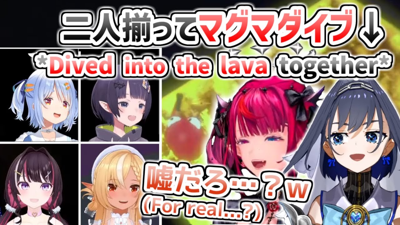 R.E.P.O.コラボでマグマダイブしたIRyS&クロニーに爆笑するJPメンバー+イナ［ホロライブEN切り抜き/IRyS/クロニー/フレア/イナニス/ぺこら/AZKi］
