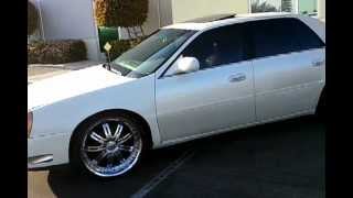 2002 Cadillac DeVille DTS on 22 inch wheels