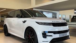 Player Profile Stunning Fuji White Range Rover Sport P460e – Exclusive First Look