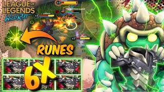 Wild Rift Rammus 6X Thornmail Rammus To Broken In Wild Rift League Of Legend Wild Rift