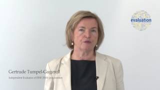 G. Tumpel-Gugerell Explains Evaluation Of Efsfesm Programmes