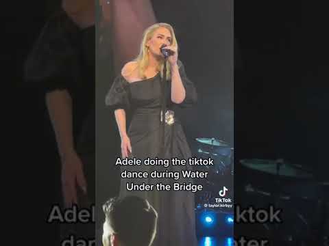 Adele doing dance