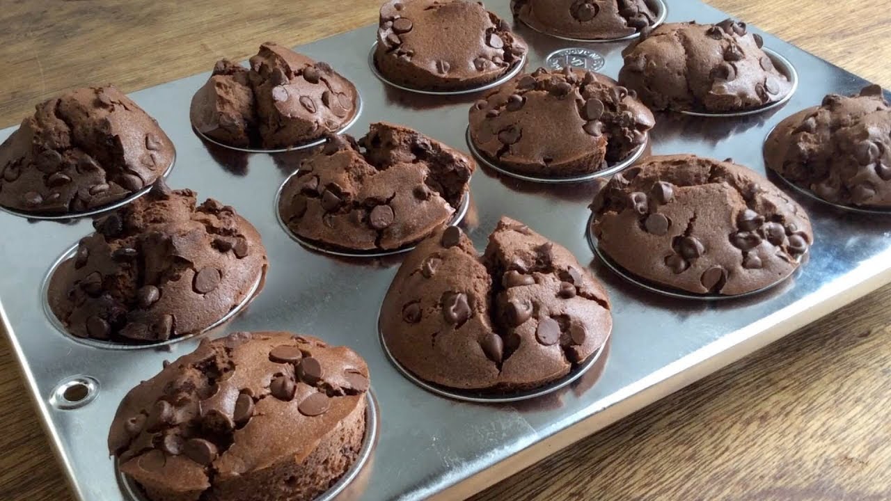 Chocolate Muffin 110 チョコマフィンの作り方 Youtube