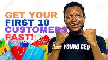 How To Get Your First 10 Customers Like A Pro #business #entrepreneur #trending #newvideo