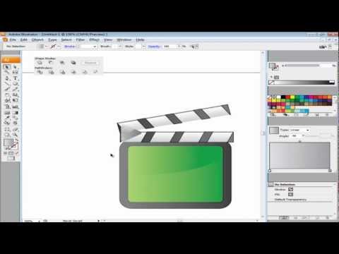How to design a movie clap board in Adobe Illustrator