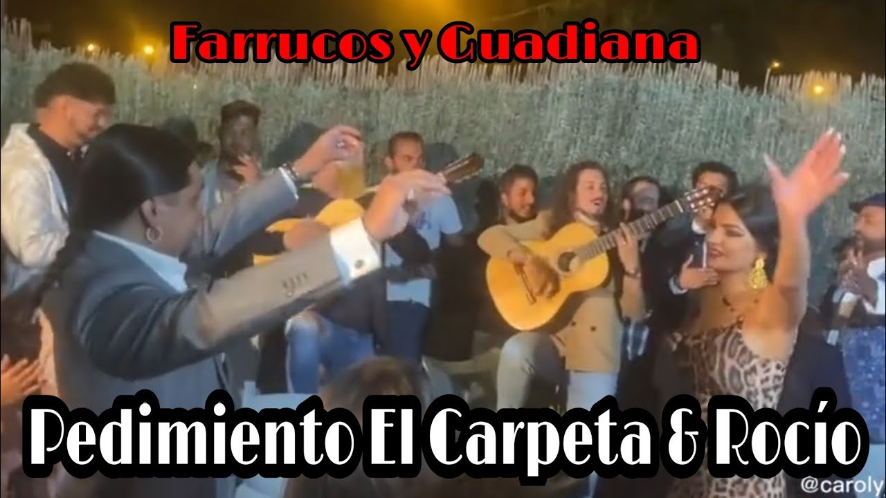 Pedimento El Carpeta y Rocío 2021/ @TemplePurezaYCompás