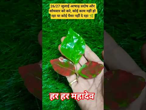 26/27जुलाई आषाढ़ सोमवार को करें कोई काम नहीं हो रहा है या पैसा कोई अटक गया है #ytshorts #pradoshupay