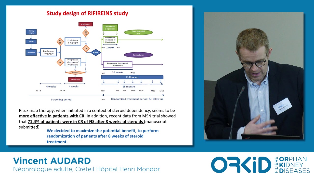 Rituximab, Vincent Audard