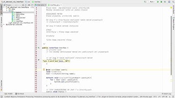Różnica pomiędzy interfejsem a klasa abstrakcyjna