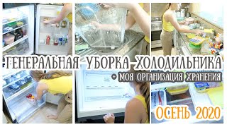 🧚🏻‍♀️ГЕНЕРАЛЬНАЯ УБОРКА ХОЛОДИЛЬНИКА🧚🏻‍♀️ОРГАНИЗАЦИЯ ПРОДУКТОВ💫МОТИВАЦИЯ НА УБОРКУ🌼ОСЕНЬ2020