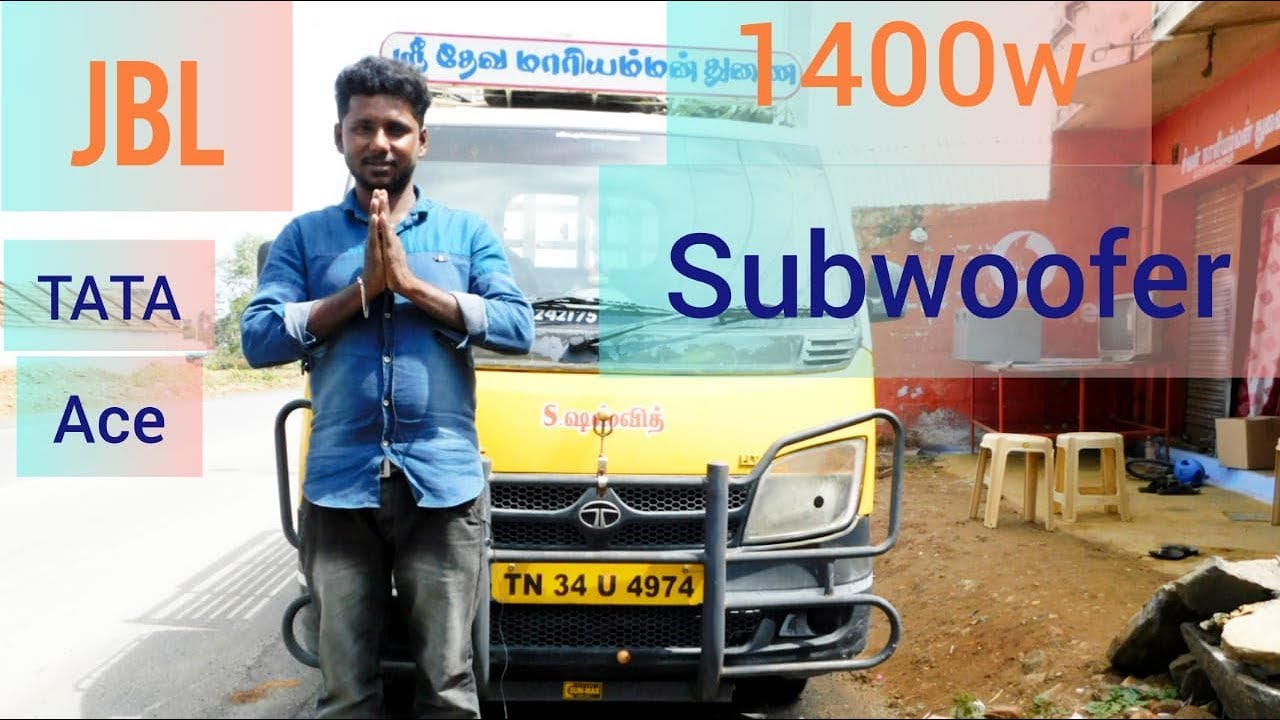 tata ace sound system price