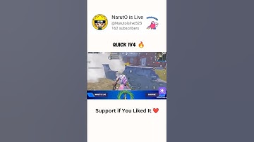 Quick 1v4 🔥 | Fastest squad wipe in Conqueror lobby #bgmi #viral #shorts #pubg