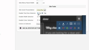 Video 5: Menu & Sitetools configuration | JoomlaShine template configuration