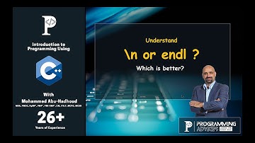 Lesson #14 \n or endl ?