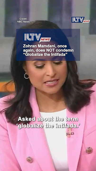 Zohran Mamdani asked 3 times to condemn “Globalize the Intifada” — refuses each time.