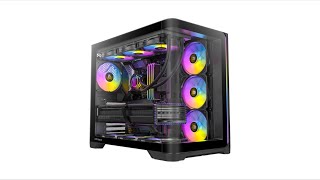 Review: Antec C5 Curve ARGB ATX Case – Curved Glass, 10 Fans, Type-C 3.2 Powerhouse