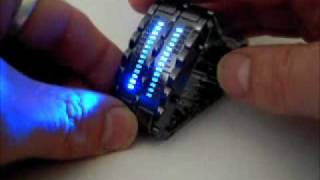 Elite Clock Military Style LED Watch