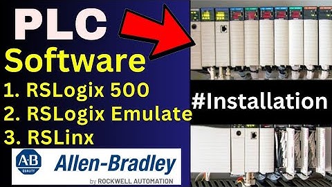 how to Install Allen Bradley PLC programming software ? how to download RS logix500 software?