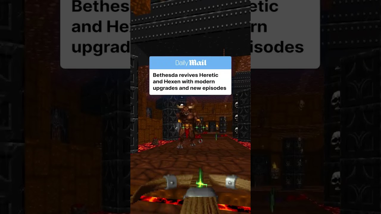 Bethesda has released Heretic + Hexen, a definitive re-release of two classic first-person shooters