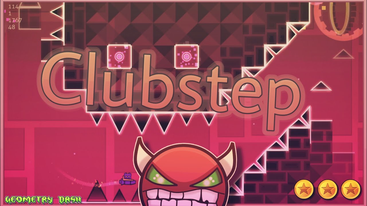 Clubstep by RobTop (demon | 3 coins) | Geometry Dash - YouTube