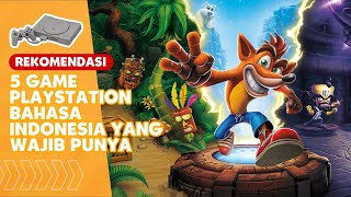 Rekomendasi 5 Game PS 1 Full Bahasa Indonesia, Asli seru guys! Kalian Wajib Main Juga |PART 1|