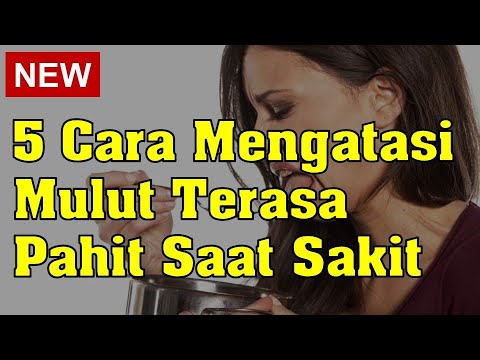 Obat untuk mulut pahit saat sakit