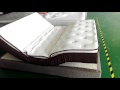 most popular cheap bed sponge mattress folding mattress with two motors