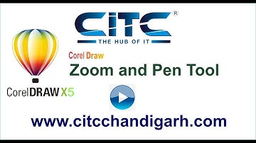 Tutorial video on Zoom and Pan Tool in Corel Draw