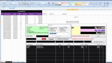aplikasi Kasir Microsoft Excel