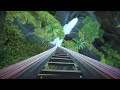 【4K60P】プラネットコースター ジャングル・ザ・ライド / Jungle the ride Roller coaster at Planet Coaster